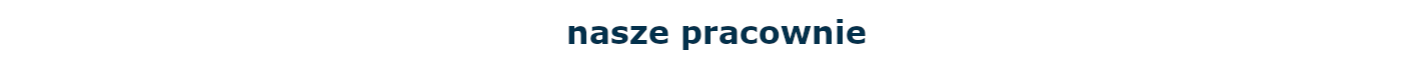 Baner - Nasze pracownie